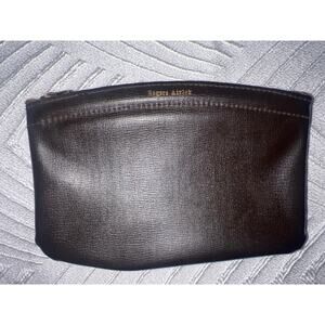 Vintage 1940s Rogers Airlok Brown Leather Tobacco Pouch / Small Zip Clutch
Sale!
